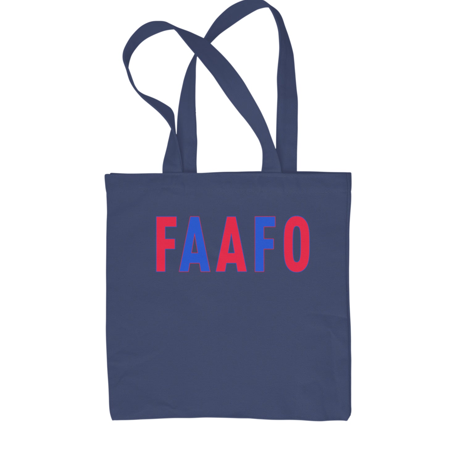 FAAFO Olympic Team USA Shirt Shopping Tote Bag Navy Blue