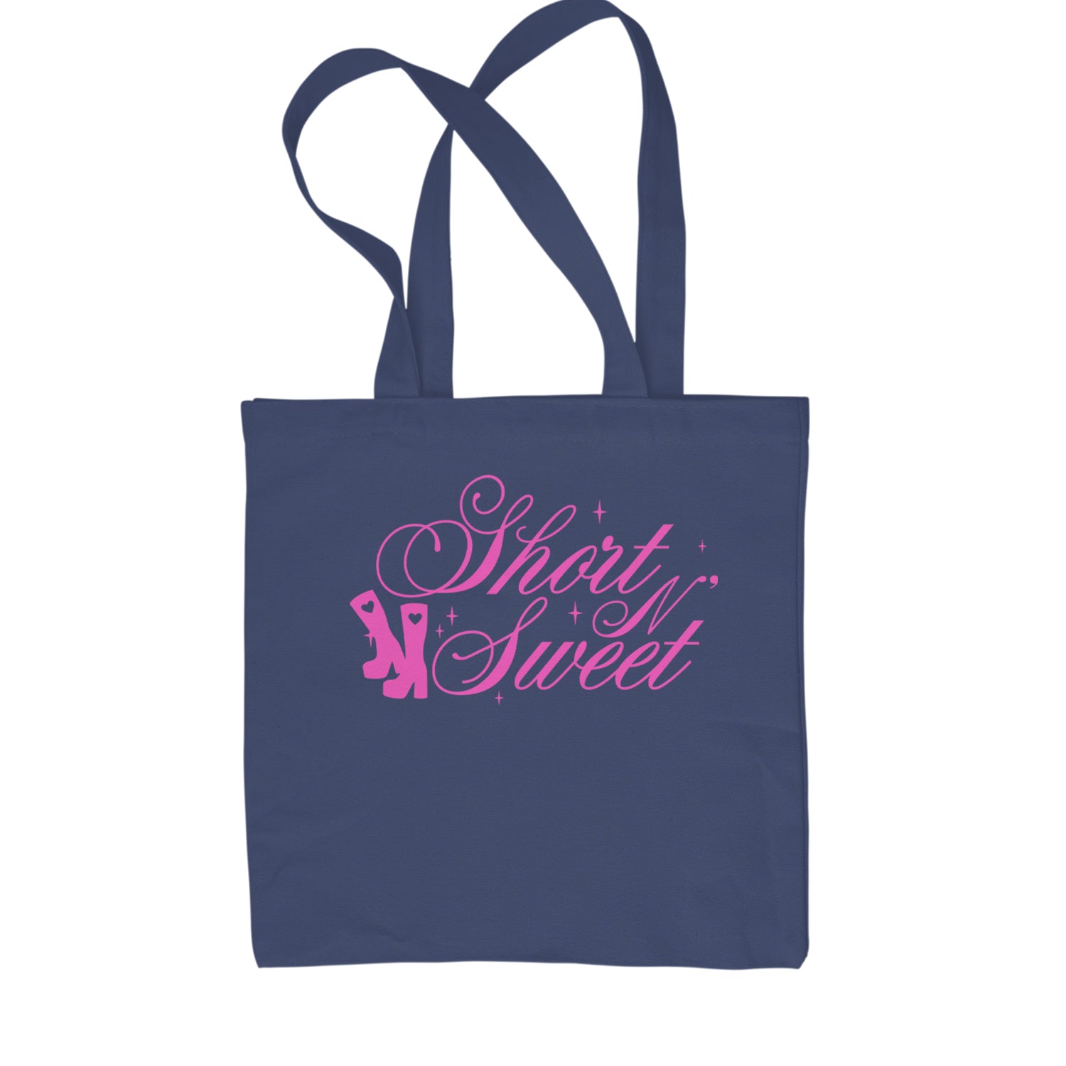 Boots Short N' Sweet Shopping Tote Bag Navy Blue