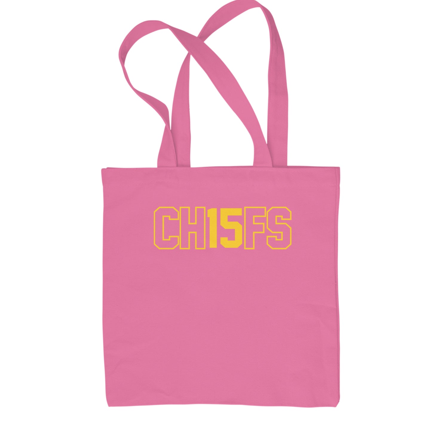 Ch15fs Chief 15 Shirt Shopping Tote Bag Pink