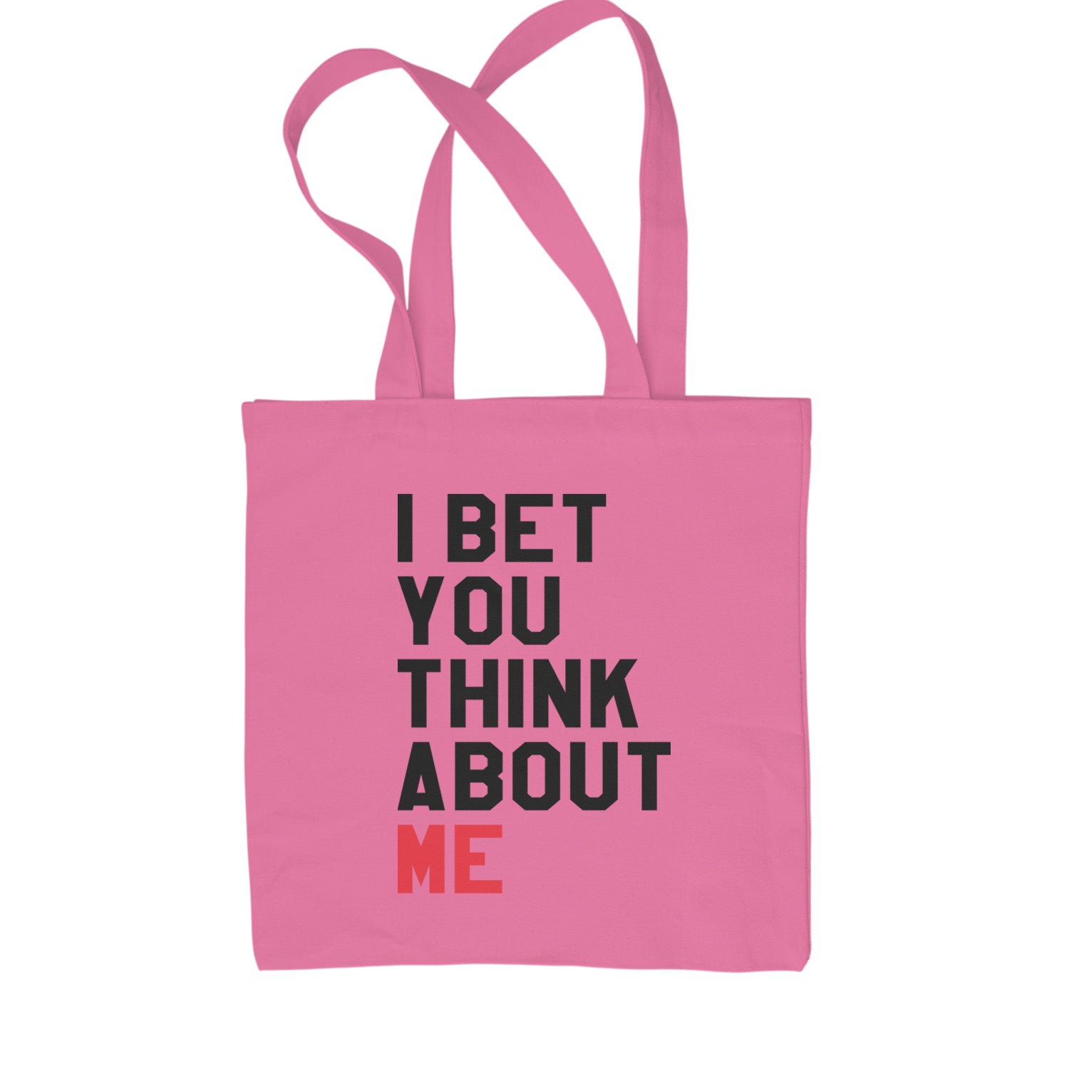 I Bet You Think About Me New TTPD Era Shopping Tote Bag Natural