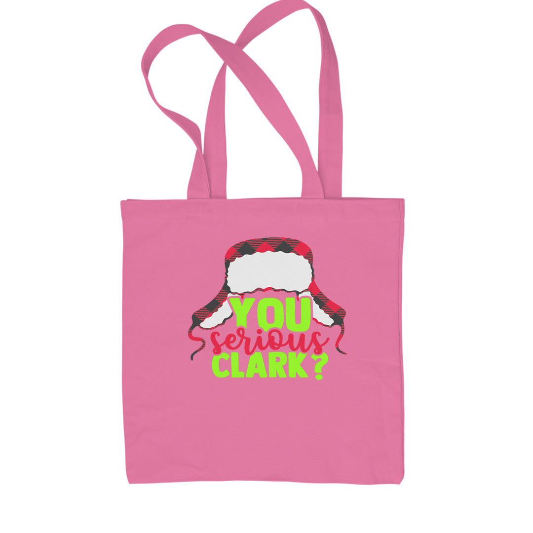 You Serious Clark? Griswold Shopping Tote Bag Pink