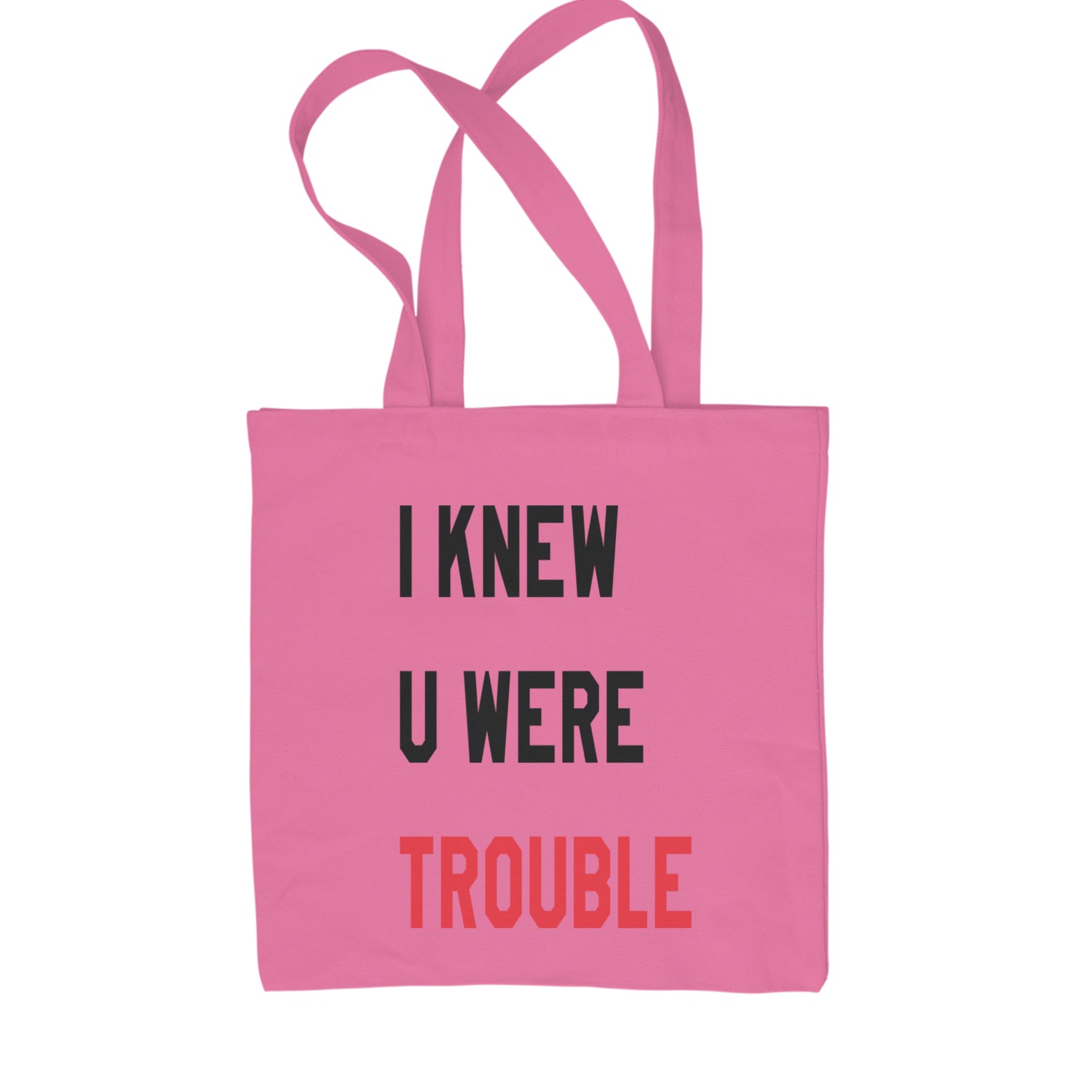 I Knew You Were Trouble New TTPD Era Shopping Tote Bag Natural