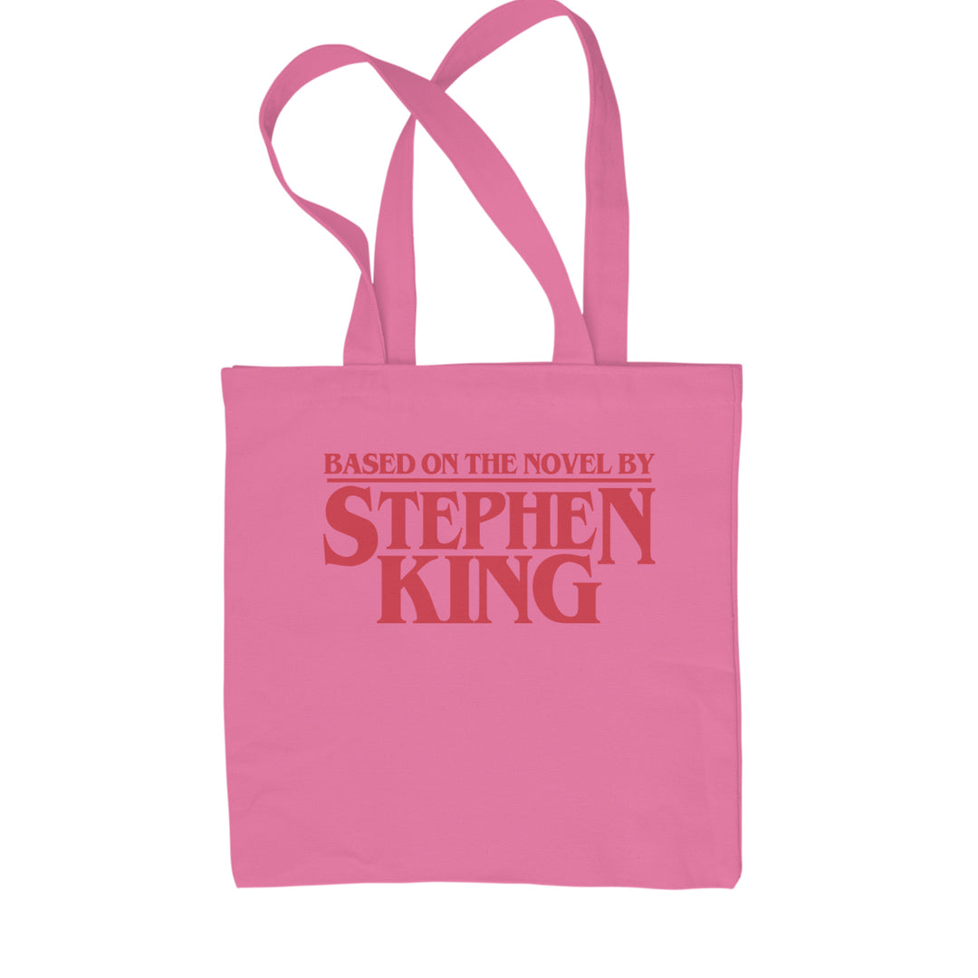 Based On The Novel By Stephen King Shopping Tote Bag Pink