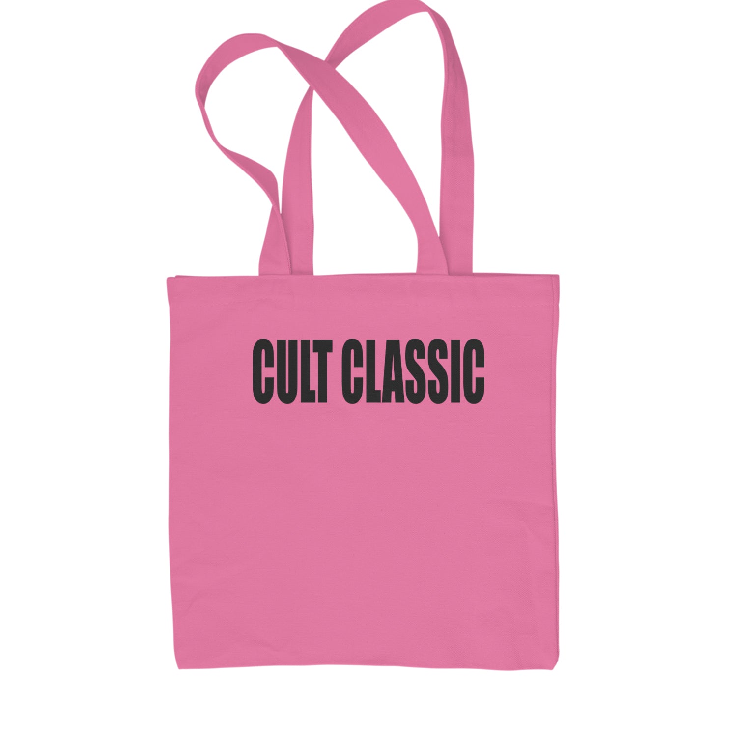 Cult Classic Pop Music Club Shopping Tote Bag Pink