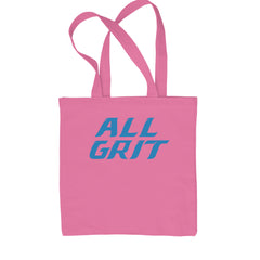 All Grit Detroit Football Shopping Tote Bag Pink