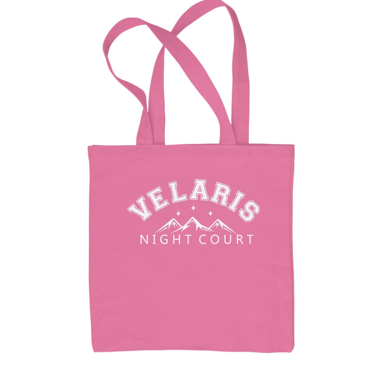 Velaris Night Court Squad Starfall Shopping Tote Bag Pink