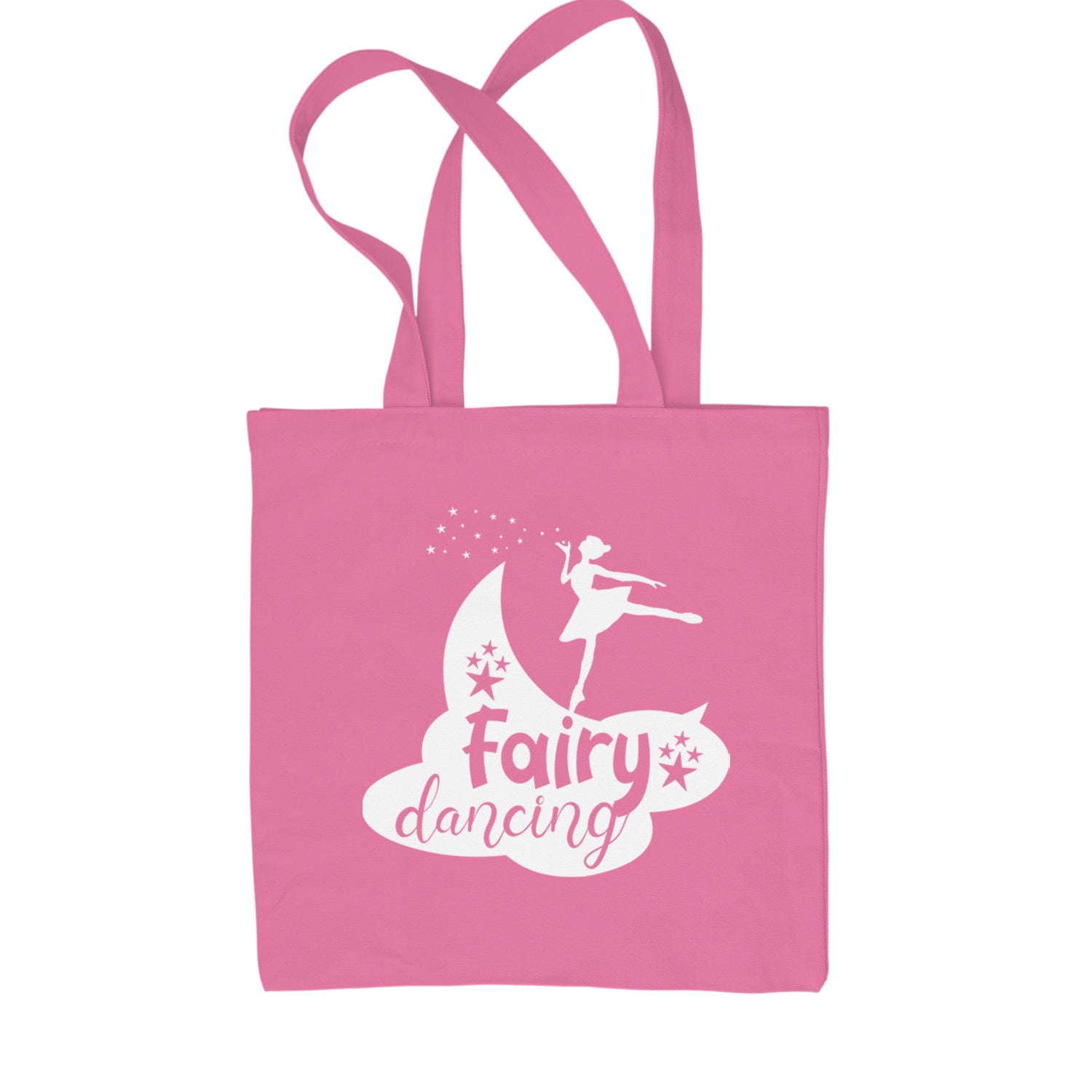 Fairy Dancing Shopping Tote Bag Pink