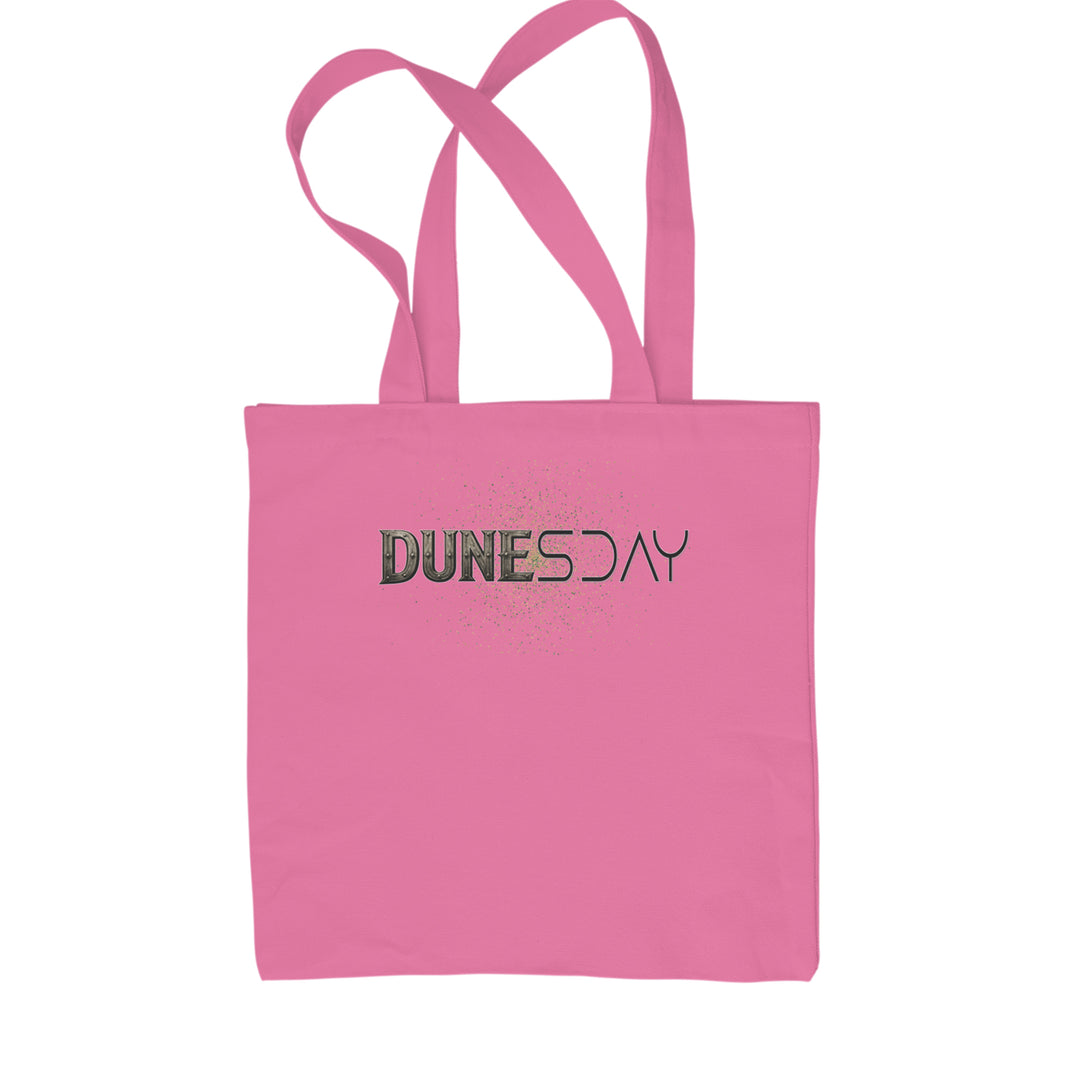 DunesDay Desert Apocolypse Shopping Tote Bag Pink