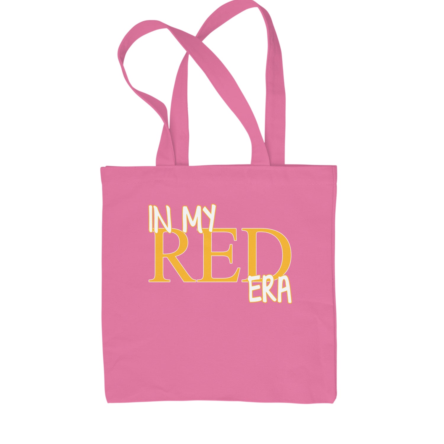 In My Red Era Kansas City Shopping Tote Bag Pink