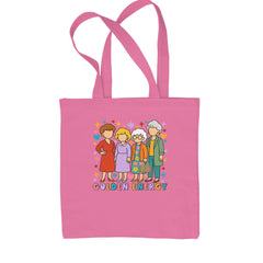 Golden Forever Golden Girls Shopping Tote Bag Pink