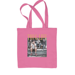 Golden Girls Thug Life Street Shopping Tote Bag Pink