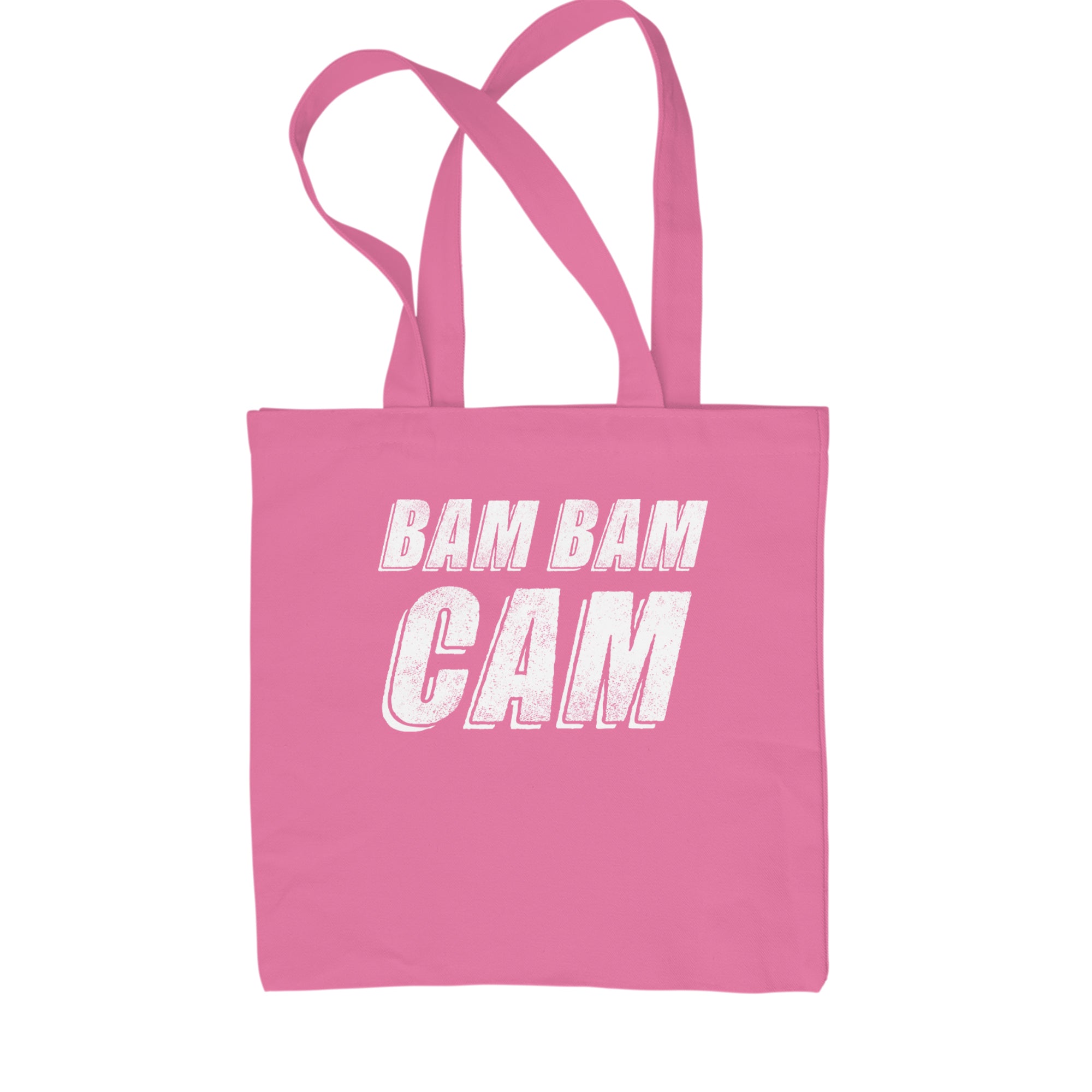 Bam Bam Cam Shopping Tote Bag Pink