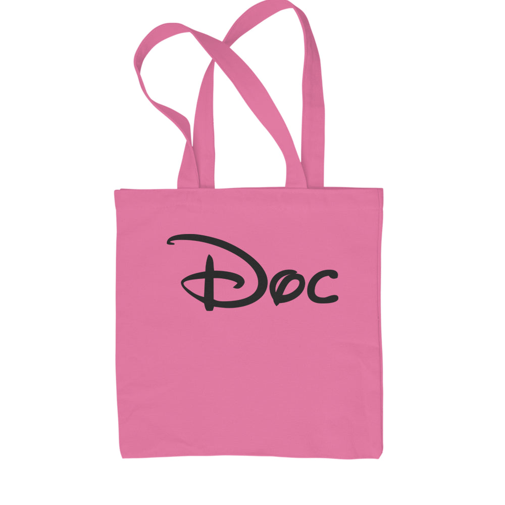 Doc - 7 Dwarfs Costume Shopping Tote Bag Pink