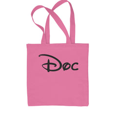 Doc - 7 Dwarfs Costume Shopping Tote Bag Pink