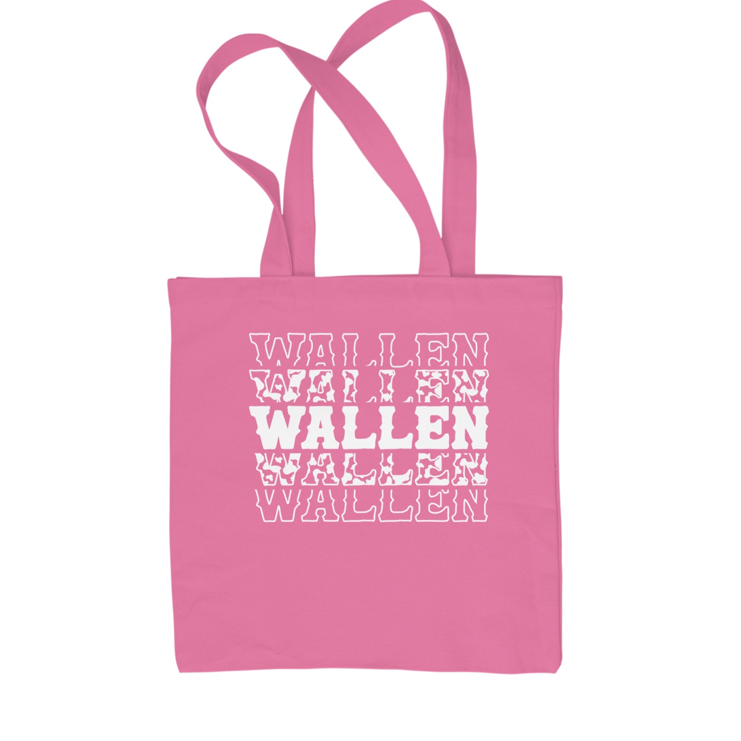 Wallen Country Music Western Shopping Tote Bag Pink