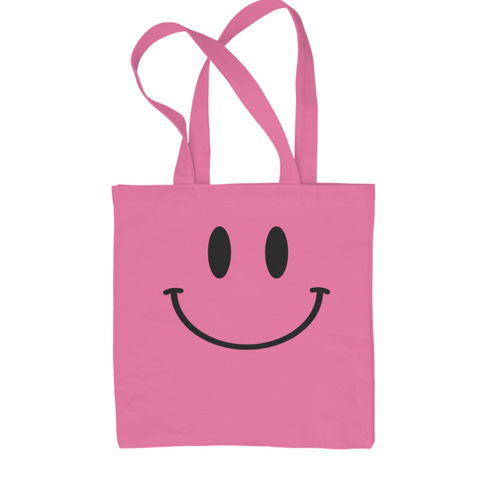 Smile Face Shopping Tote Bag