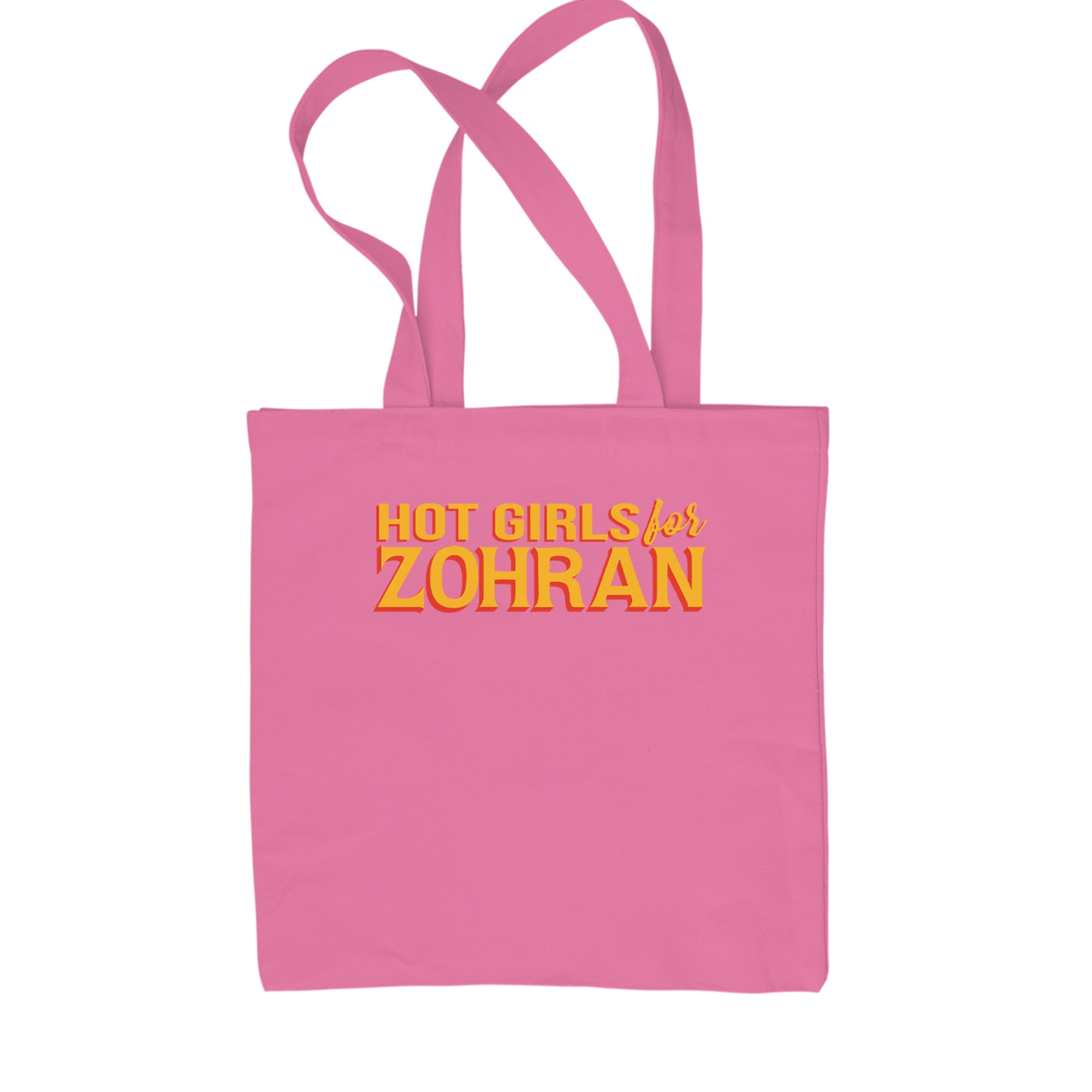 Hot Girls for Zohran Meme Shopping Tote Bag Pink