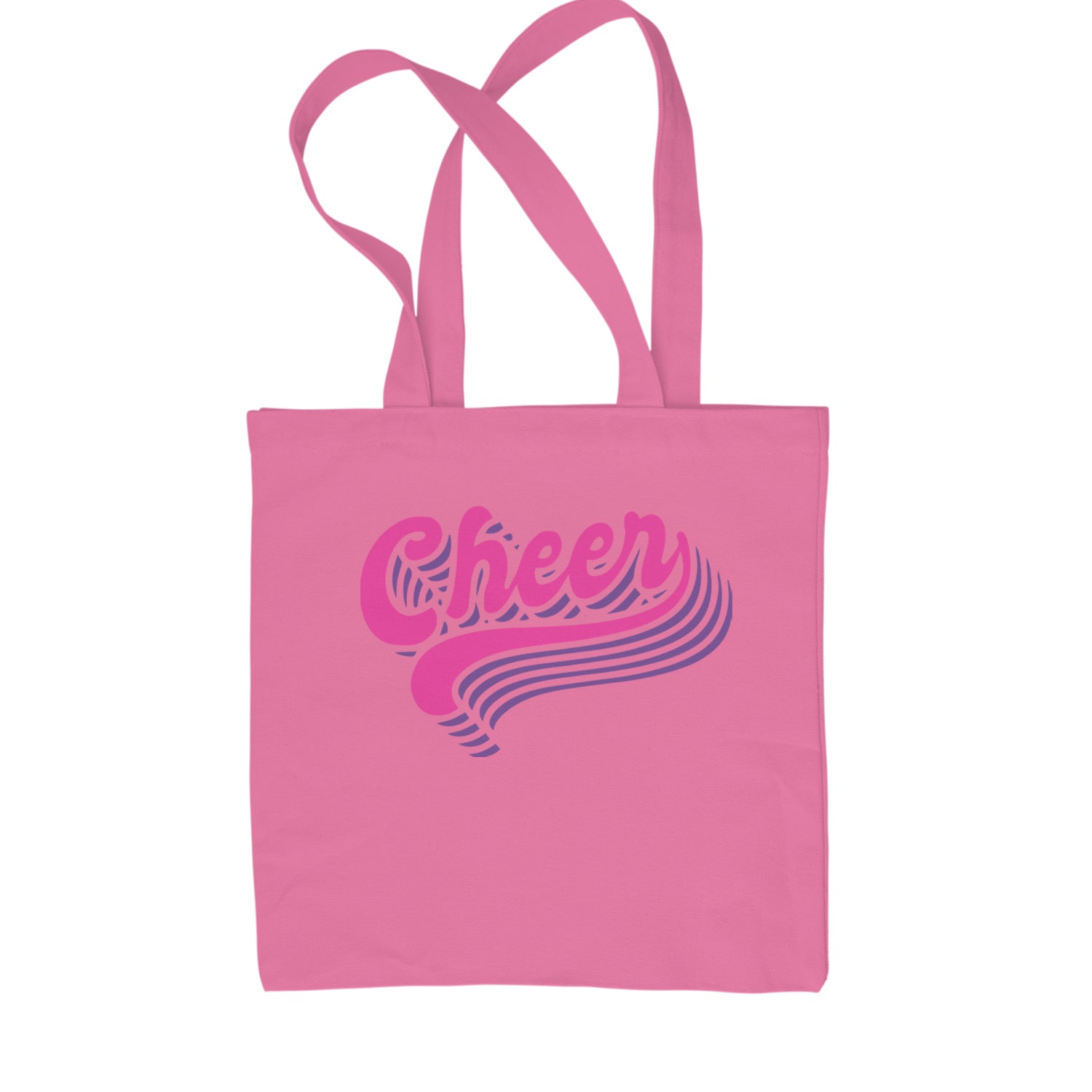 Cheer Pride Shopping Tote Bag Pink