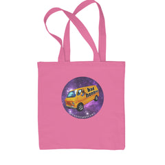 Bad Hombres Space West Chester Band Shopping Tote Bag Pink