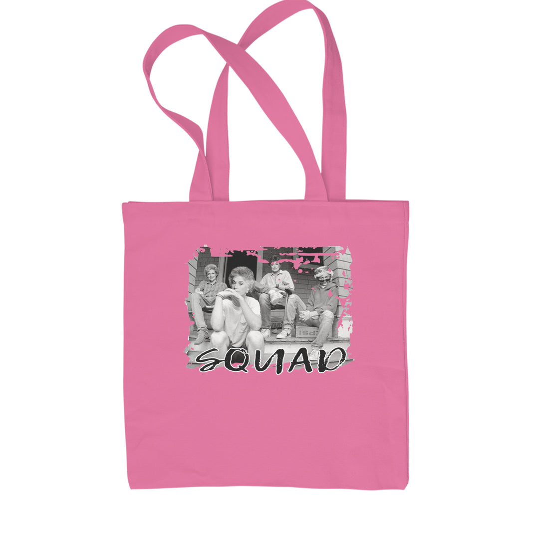 Squad Golden Girls Shopping Tote Bag Pink