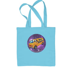 Bad Hombres Space West Chester Band Shopping Tote Bag Sky Blue