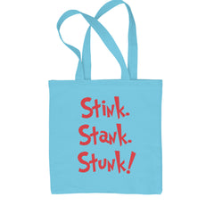 Stink Stank Stunk Gr-nch Shopping Tote Bag Sky Blue
