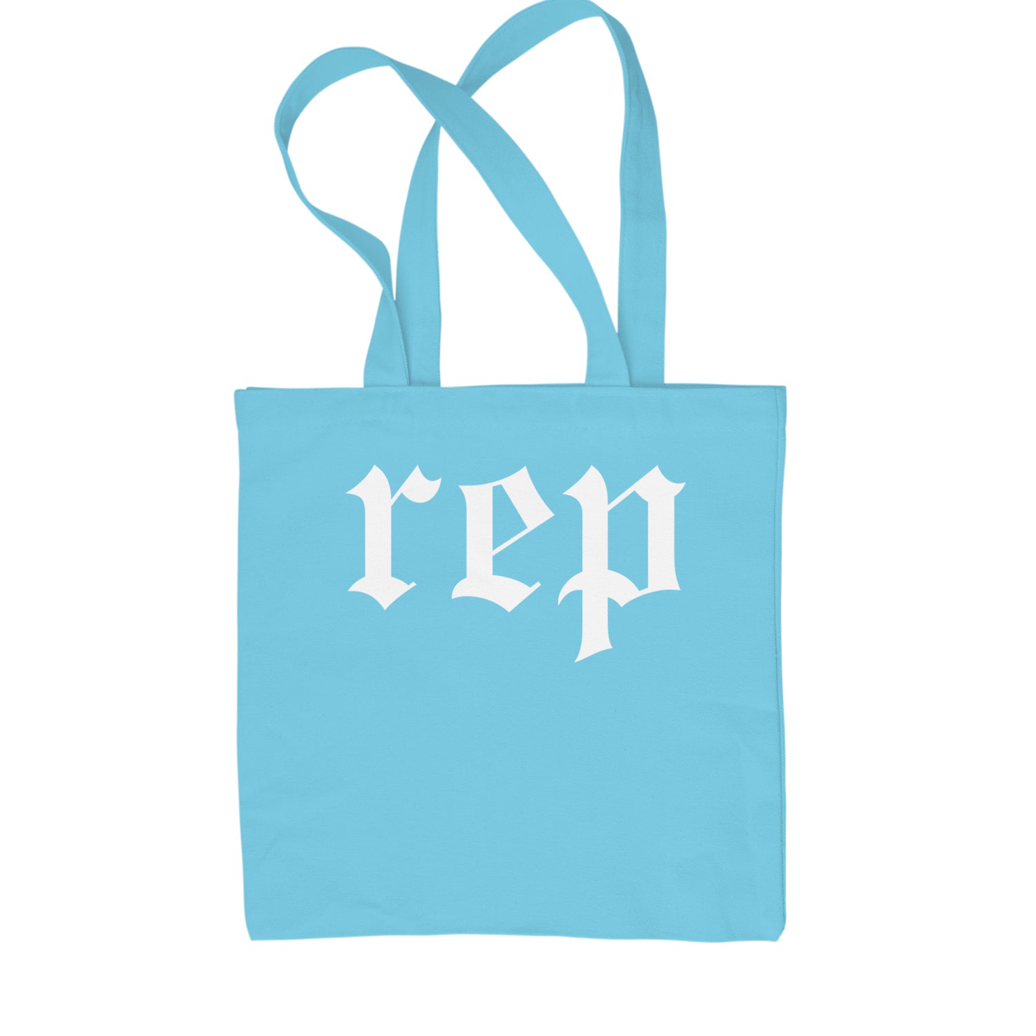 REP Reputation Eras Music Lover Gift Fan Favorite Shopping Tote Bag Sky Blue