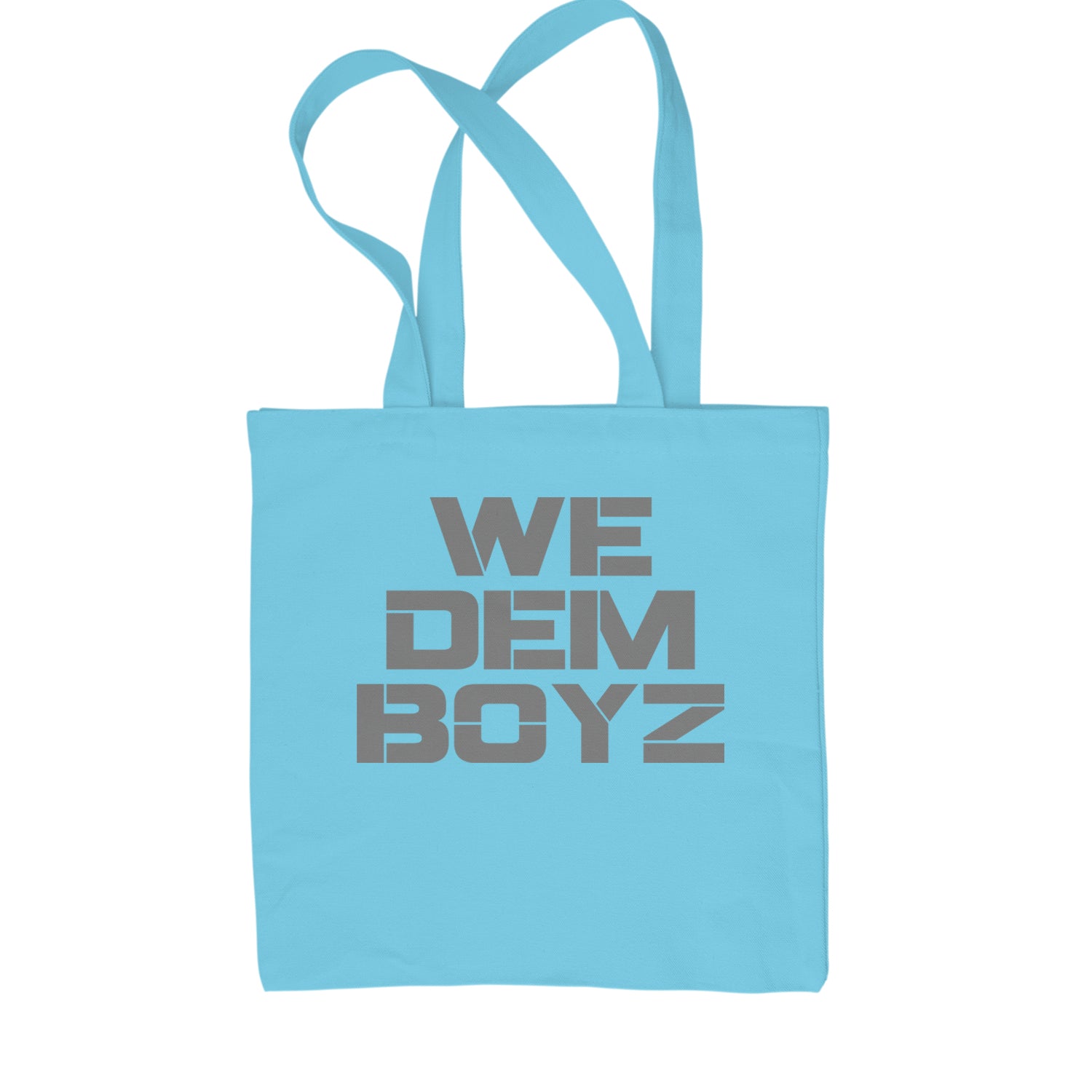 WE Dem Boys Dallas  Shopping Tote Bag Sky Blue