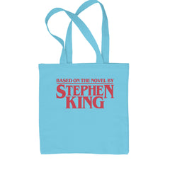 Based On The Novel By Stephen King Shopping Tote Bag Sky Blue