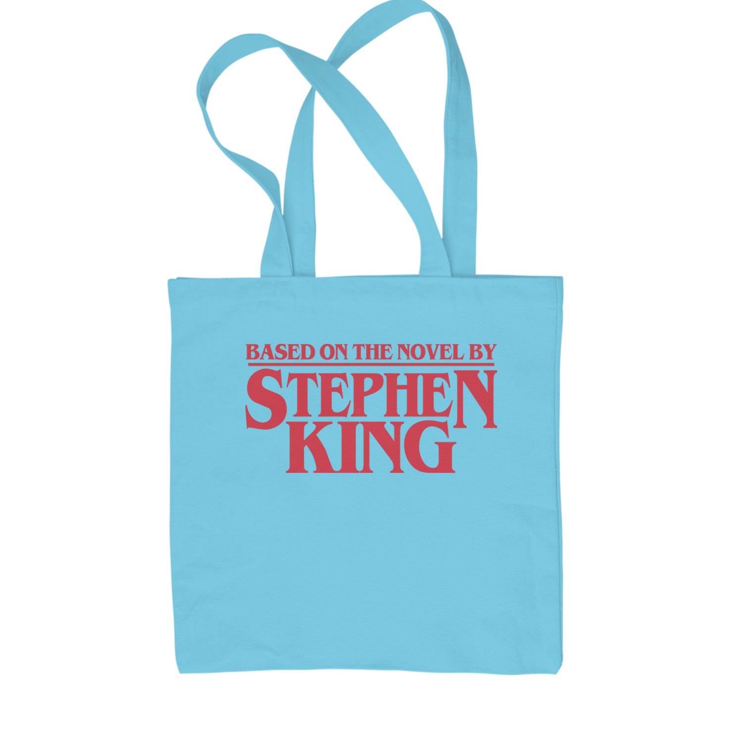 Based On The Novel By Stephen King Shopping Tote Bag Sky Blue