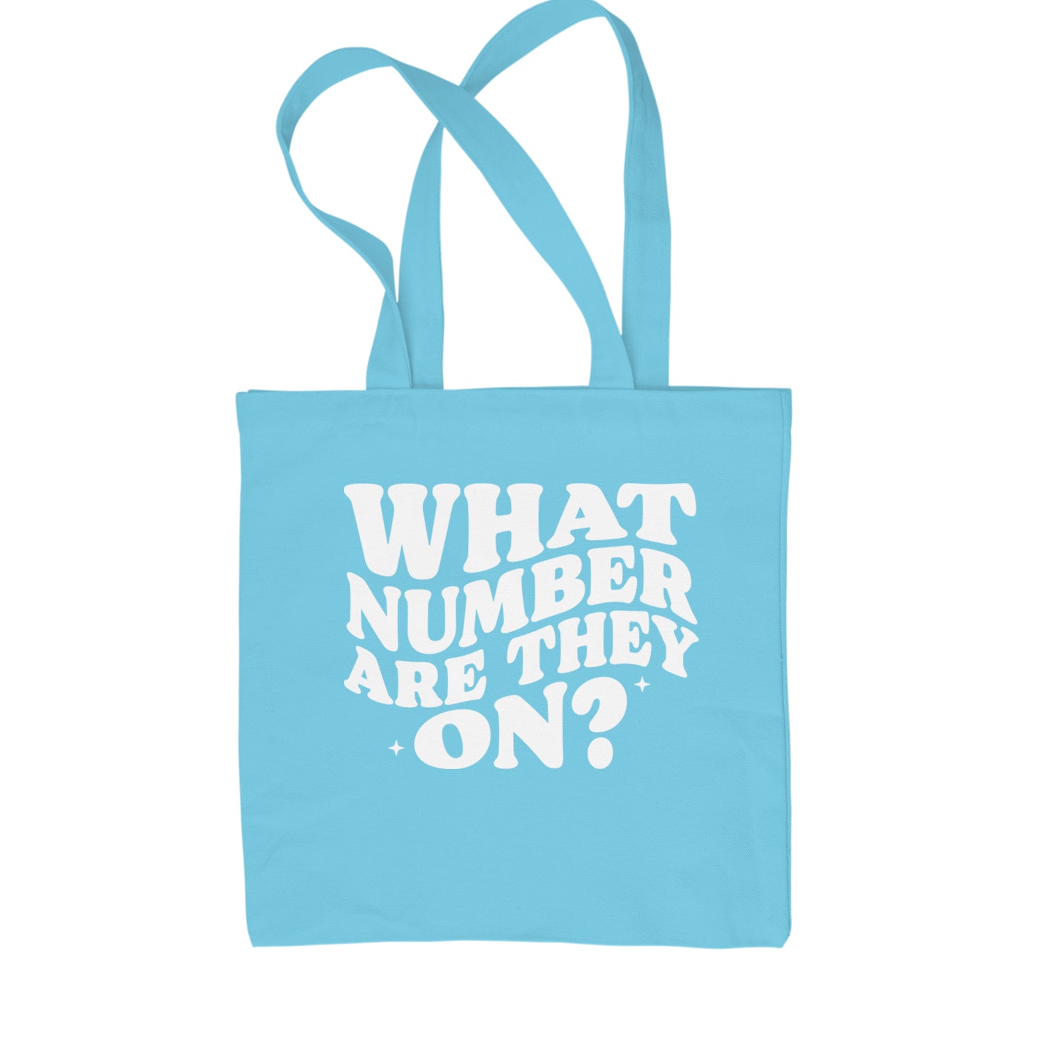 What Number Are They On Dance Shopping Tote Bag Sky Blue