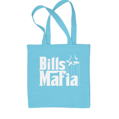 Mafia Bills Mafia Godfather Shopping Tote Bag Sky Blue