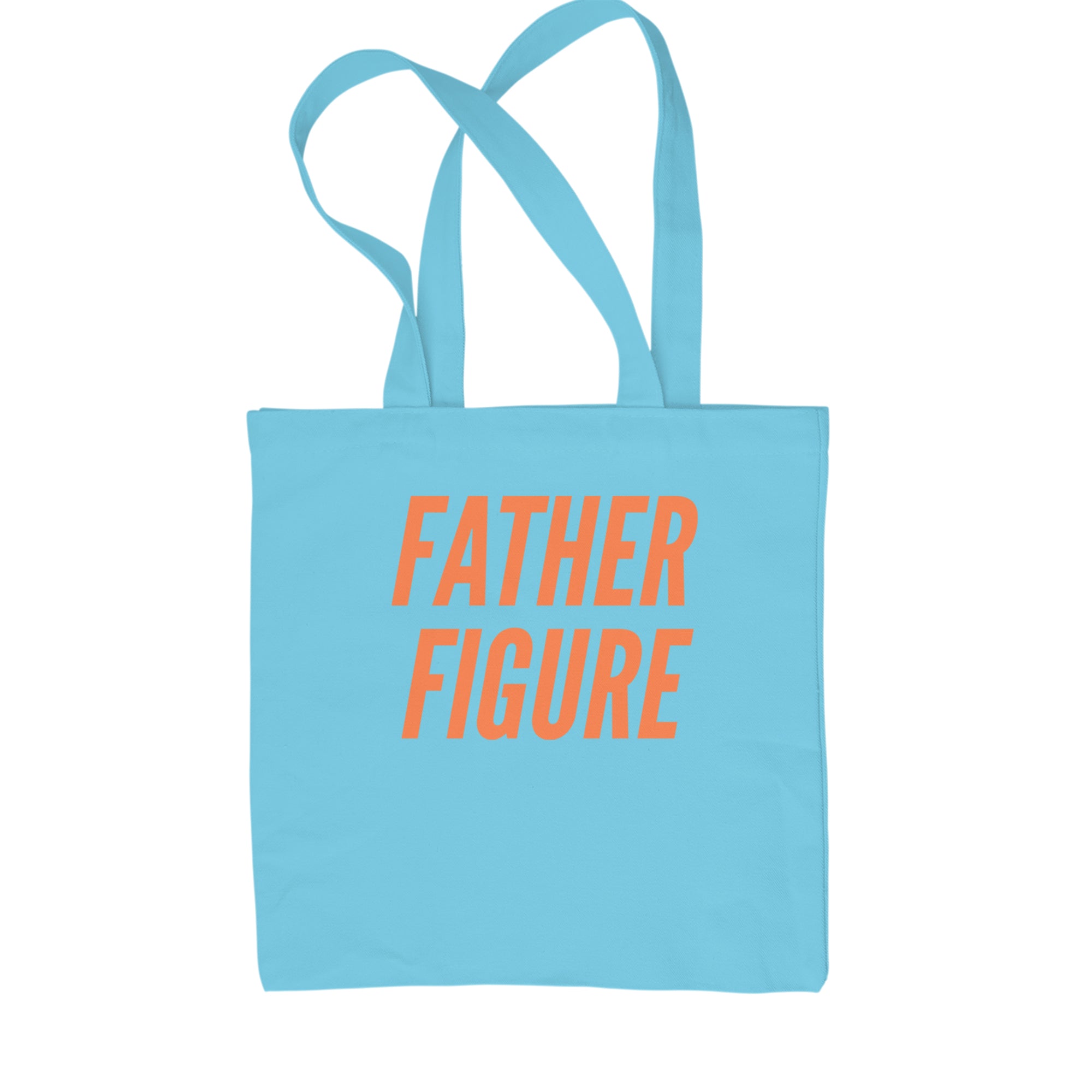 Father Figure Shopping Tote Bag Sky Blue