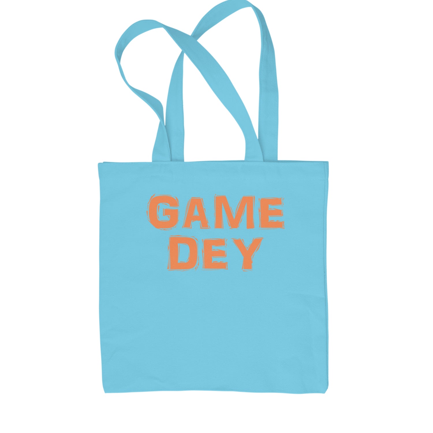 Game Dey Cincinnati Football Shopping Tote Bag Sky Blue