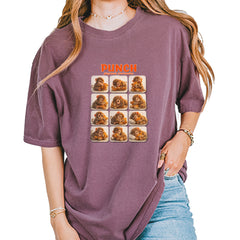 Punch Play Hard Love Harder Vintage Soft Unisex T-shirt Berry
