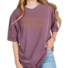 Most Wanted Cowboy Vintage Soft Unisex T-shirt Berry