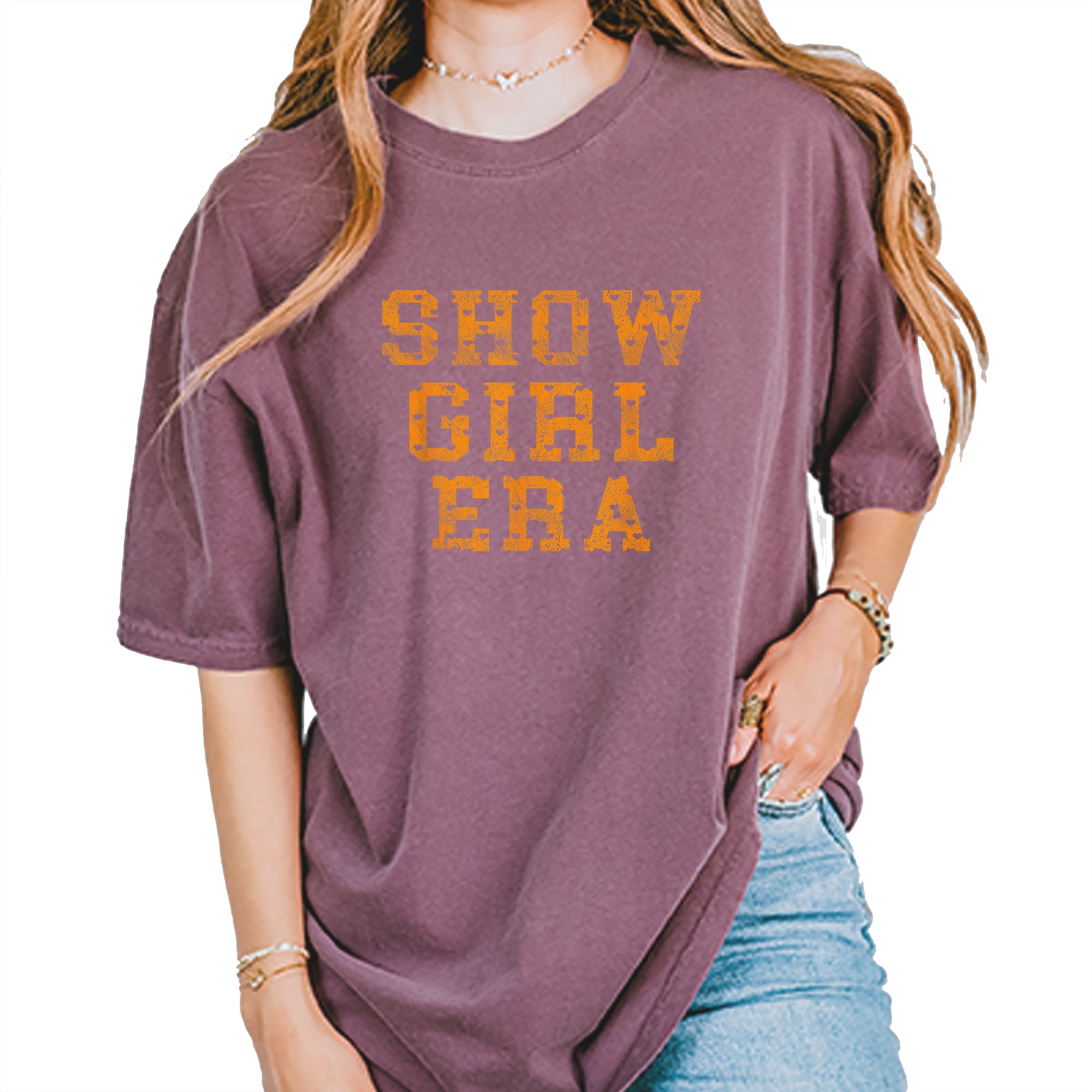 Vintage Showgirl Era Heart Vintage Soft Unisex T-shirt Berry