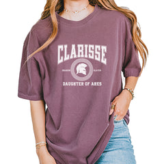 Clarisse Daughter of Ares Battle Ready Vintage Soft Unisex T-shirt Berry