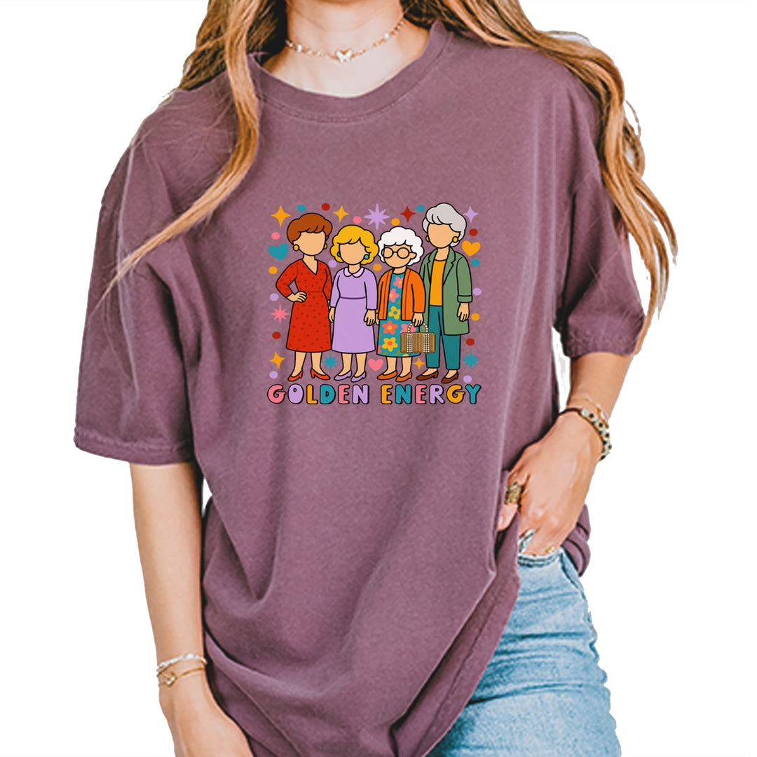 Golden Forever Golden Girls Vintage Soft Unisex T-shirt Berry