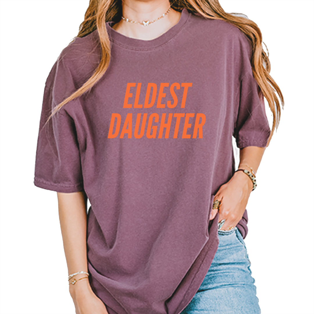 Eldest Daughter Vintage Soft Unisex T-shirt Berry