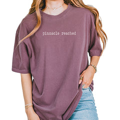 Pinnacle Reached Romance Vintage Soft Unisex T-shirt Berry