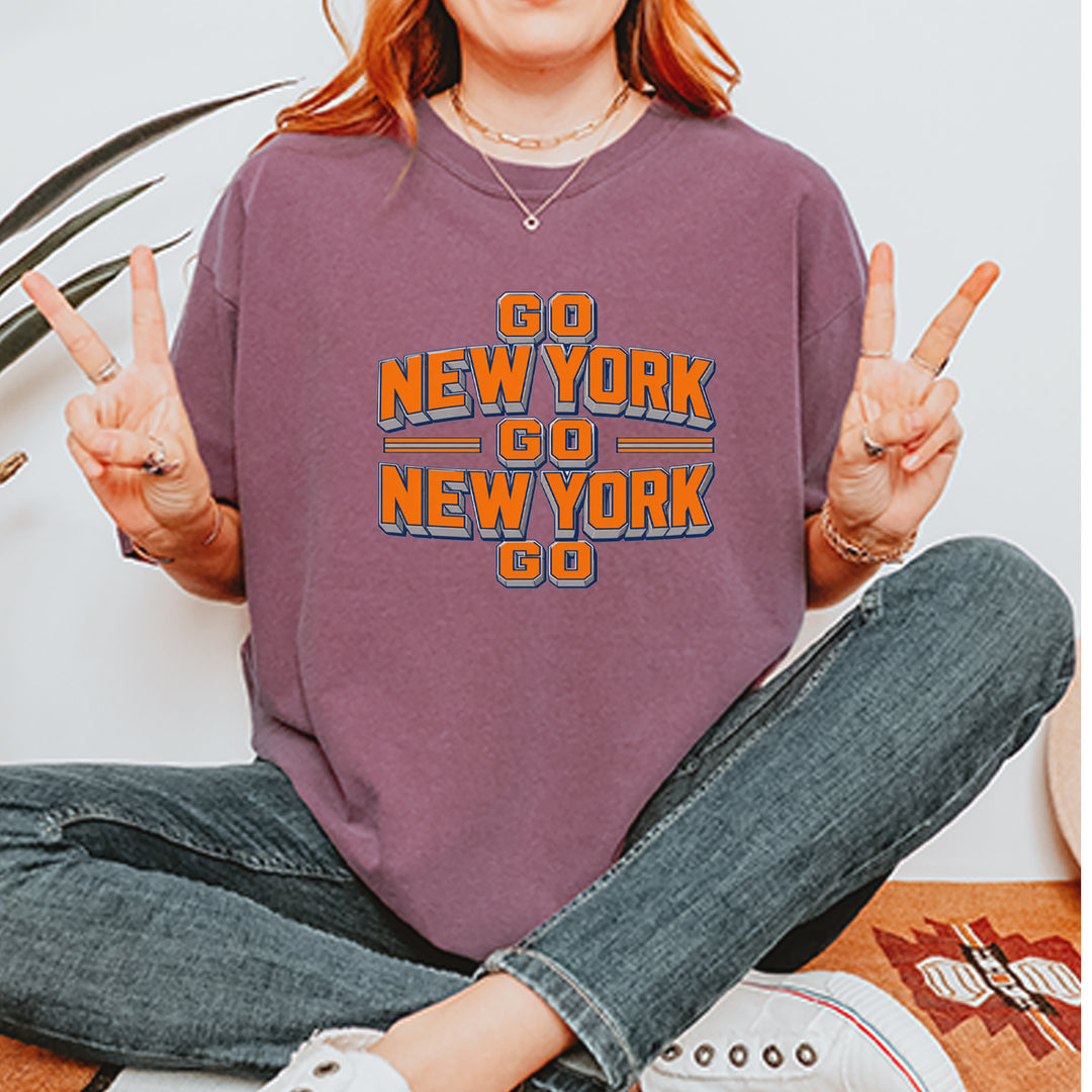 Go New York Go Basketball Vintage Soft Unisex T-shirt 
