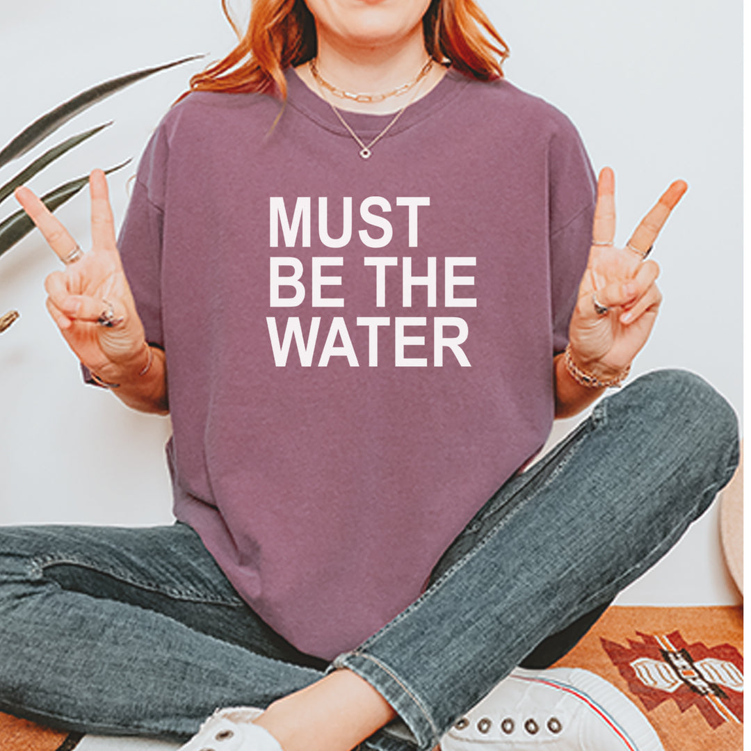 Must Be The Water Funny Racing Meme Vintage Soft Unisex T-shirt 