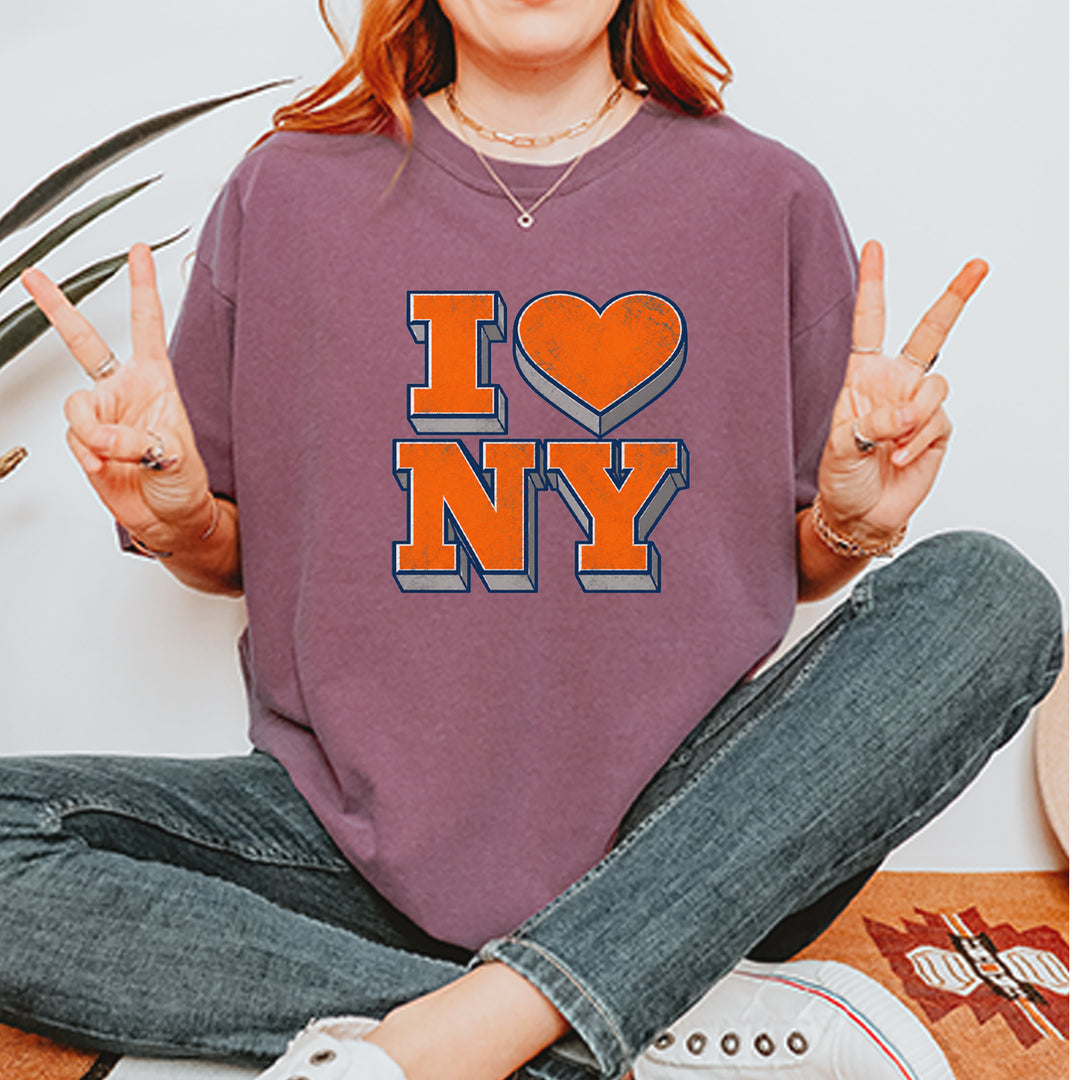 New York City Pride Heart Vintage Soft Unisex T-shirt 