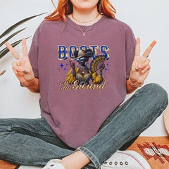 Boots On Da Ground Folding Fan Vintage Soft Unisex T-shirt 