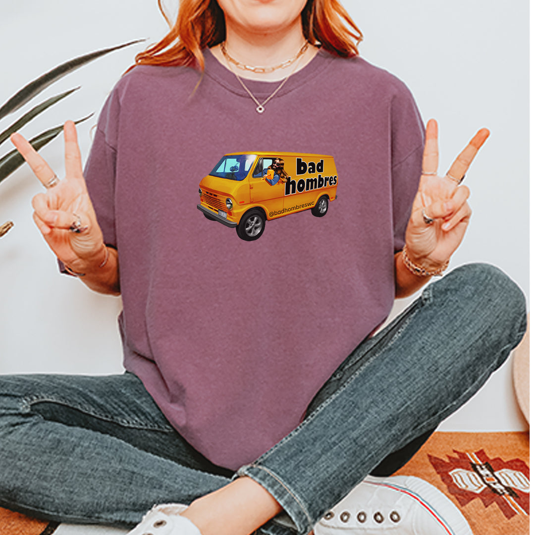 Bad Hombres Van West Chester Band Vintage Soft Unisex T-shirt 
