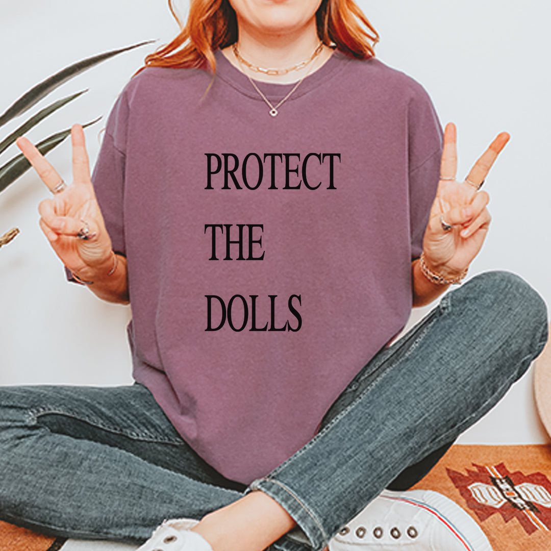 Protect The Dolls Equal Rights Vintage Soft Unisex T-shirt 