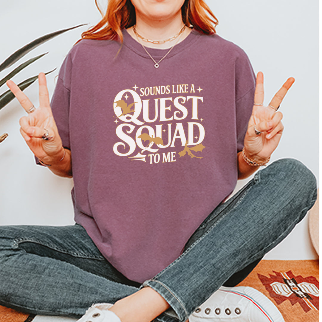 Sounds Like A Quest Squad To Me Empyrean Vintage Soft Unisex T-shirt 