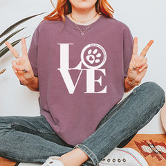 TLC LOVE Dog Rescue Vintage Soft Unisex T-shirt 
