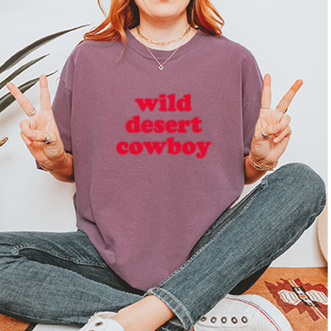 Wild Desert Cowboy Country Vintage Soft Unisex T-shirt 